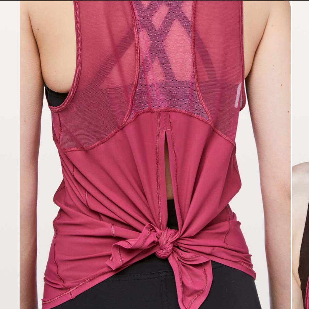 Lululemon Sculpt Tank Tie-Back SiZe 6 NEW W/tags